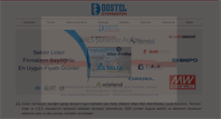 Desktop Screenshot of dostelotomasyon.net